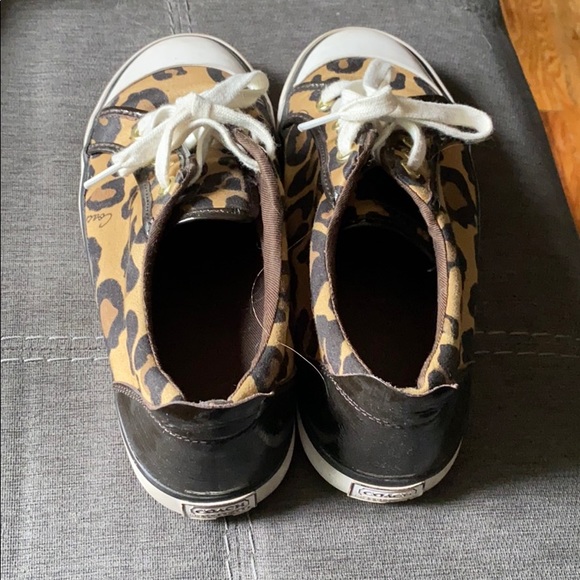Coach Tennis Shoes- Barrett Cheetah Print - Picture 3 of 4